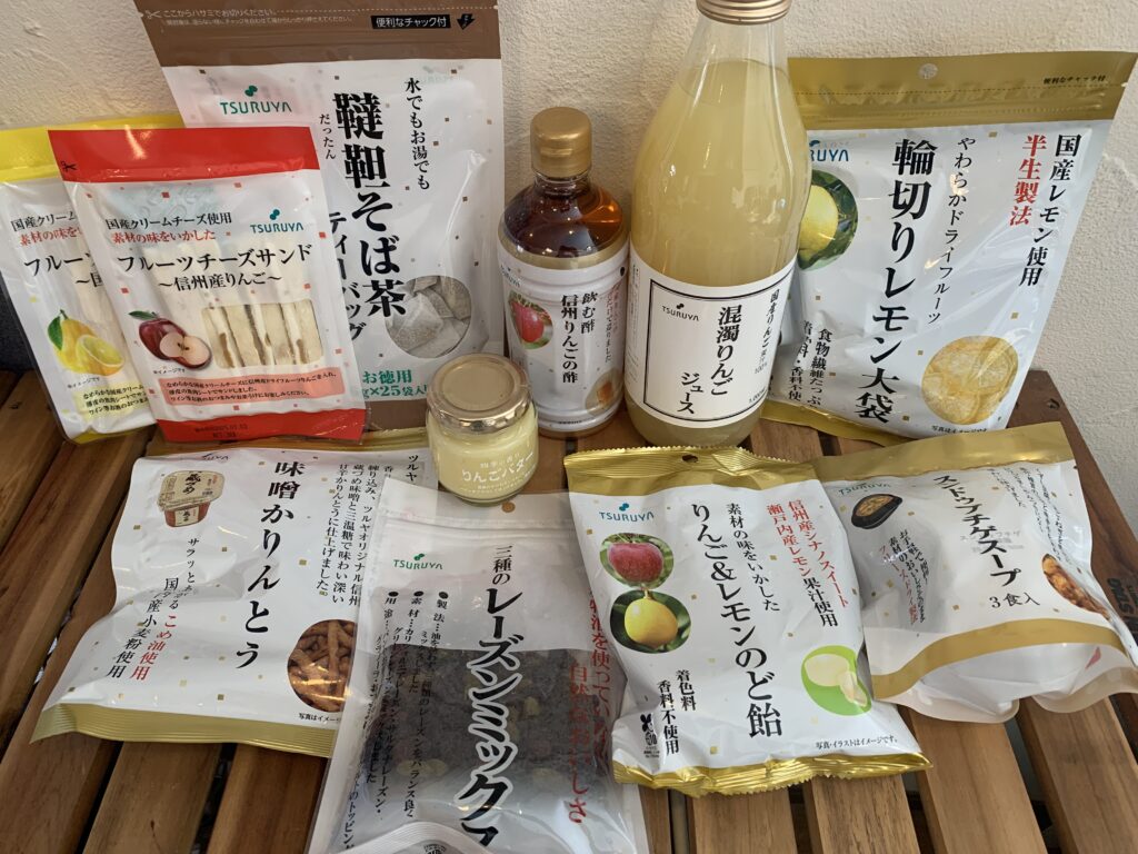 群馬にもある長野の人気ご当地スーパー「ツルヤ」で購入した土産